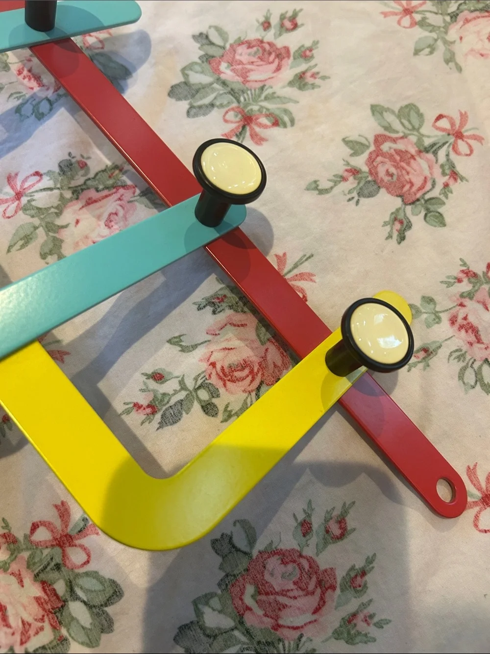 Umbra Subway Multi Hook Wall Coat Rack Alan Wisniewski Discontinued Steel 22.5in